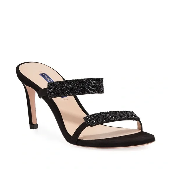 Stuart Weitzman Shoes Stuart Weitzman Razzle 75 Crystal Heel Poshmark